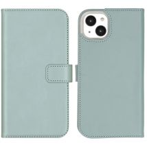 Selencia SH00050547 coque de protection pour téléphones portables 17 cm (6.68 ) Folio porte carte Bleu Apple iPhone 14 Plus