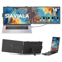 Siaviala KX2 2026 Nouvelle Extension d'Écran 14 pour Ordinateur Portable, Extenseur d'Écran pour Ordinateurs Portables de 13 à 17.3 Pouces