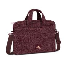 Rivacase 7921 35,6 cm (14 ) Sac Messenger Bourgogne, Blanc