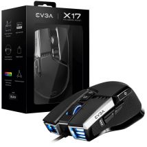 EVGA X17 souris Jouer Ambidextre USB Type-A Optique 16000 DPI