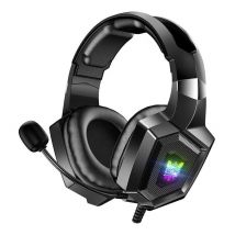 ONIKUMA - K8 Noir - Casque Gaming PC et Console LED RGB