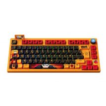 Tastiera Meccanica Gaming Konix Naruto KX Pro AZERTY RGB Wireless/Bluetooth/USB Gateron Yellow PRO - Nuovo