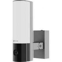 EZVIZ Caméra luminaire EL3 Wi-Fi double bande 6 (2,4/5 GHz) - Détection de la forme de l'homme et du véhicule -Reconnaissance des plaques 
