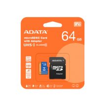 ADATA 64GB, microSDHC, Class 10 UHS-I Clase 10 - Nuevo