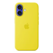 Apple Coque en silicone avec MagSafe pour iPhone 16 - Carambole Apple iPhone 16