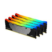 Kingston Technology FURY 64 GB 3600 MT/s DDR4 CL16 DIMM (Kit de 4) 1Gx8 Renegade RGB - Nuevo