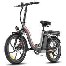 E-bike FAFREES F20+ - Motor 250W Batería 36V20Ah Neumáticos De 20 Pulgadas Frenos Mecánicos De Disco - Gris - Nuevo