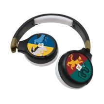 HARRY POTTER - Auriculares Bluetooth 2 en 1 - Auriculares con cable cómodos y plegables para niños con limitación de sonido - Nuevo