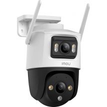 Caméra connectée Cruiser Dual Double Objectif 2x 3MP 2K Panoramique et inclinable Extérieure Blanche IMOU