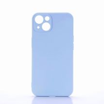 Coque de protection SILICONE RIGIDE : Matière silicone - effet mat - toucher doux - rigide - compatible pour iPhone 14