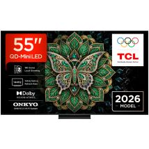 TCL C6K Pro 55C6K Pro 139,7 cm (55 ) 4K Ultra HD Smart TV Wifi Negro 1000 cd/m² - Nuevo
