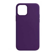 Riff Coque arrière souple en silicone fine et souple pour Apple iPhone 12 Mini Violet