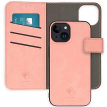 imoshion Etui de télephone luxe 2-en-1 amovible pour Apple iPhone 15 - Rose