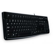 Logitech Keyboard K120 for Business clavier USB AZERTY Lituanien Noir