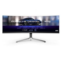 AOC Porsche PD49 LED display 124,5 cm (49 ) 5120 x 1440 pixels DQHD QD-OLED Noir
