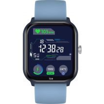 Montre connectée ICE SMART Junior 3.0 Rectangulaire avec Bracelet Silicone Bleu / Bleu clair Ice Watch