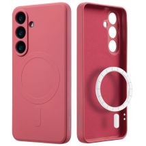 imoshion Coque Couleur avec MagSafe pour Samsung Galaxy S25 - Dusty Rose
