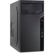 Inter-Tech IT-6505 Retro Micro Tower nero - Nuovo