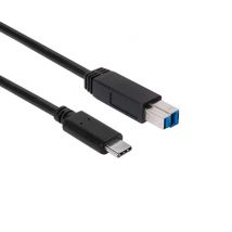 CLUB3D USB 3.1 Gen2 Tipo-C a Cable Tipo-B 1M./3.3Ft. M/M - Nuevo