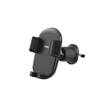 WE Supporto universale da auto per smartphone: attacco per griglia di ventilazione - Sistema di fissaggio con 3 punti di presa - rotazione a 360° - 