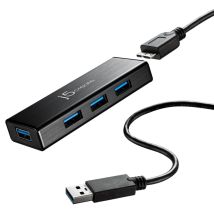 j5create JUH340-N HUB USB 3.0 a 4 porte - UE/RU - Nuovo