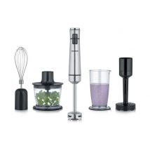 Mixeur Plongeant Sans Fil Severin 3 en 1 SM3775 - 100W, Batterie Rechargeable, Accessoires Inclus