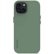 Decoded AntiMicrobial Silicone Backcover iPhone 15 Plus Sage Leaf coque de protection pour téléphones portables 17 cm (6.7 ) Housse Vert Apple iPhone 