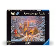 Puzzle da 500 pezzi: Un Natale sfolgorante - Collezione luminosa - Nuovo