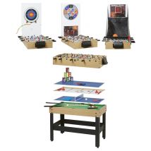 Tavolo multigioco 8 in 1 - Dimensioni 109x57x84 cm - Nuovo