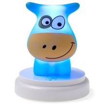 Alecto NAUGHTY COW Luz LED para la noche de la vaca Diseño lindo Azul - Nuevo
