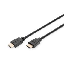 Digitus HDMI à haut débit avec câble de raccordement Ethernet