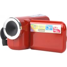Caméscope numérique TFT LCD de 2 pouces 1080 X 720 rouge + 1 micro SD 32 go