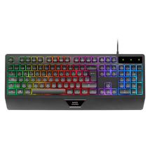 Mars Gaming MK124 tastiera USB Spagnolo Nero - Nuovo