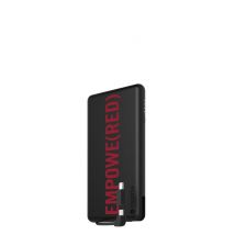 mophie powerstation plus 6000 mAh Nero, Rosso - Nuovo