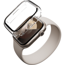 Coque renforcée Apple Watch Series 7 / 8 / 9 41mm avec écran tactile 41mm Transparente + Garantie à vie Force Case