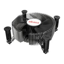 Akasa Intel LGA1700 Refrigerador de procesador híbrido de aluminio, negro 1 pieza(s) - Nuevo