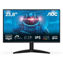 AOC B3 Q24B36X écran plat de PC 60,5 cm (23.8 ) 2560 x 1440 pixels Quad HD LED Noir