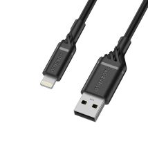 OtterBox Cable USB A-Lightning 1M, negro - Nuevo