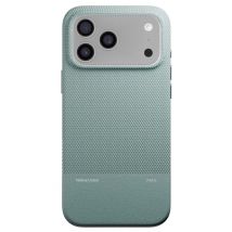 Coque pour iPhone 17 Pro Max MagSafe Antichocs Texturée Série ReClassic Vert