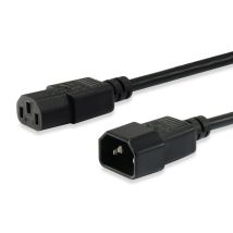 Equip 112101 Noir 3 m Coupleur C13 Coupleur C14