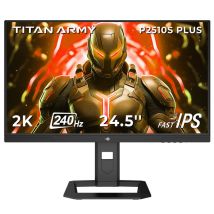TITAN ARMY P2510S PLUS Moniteur Gaming 25 IPS QHD 240Hz