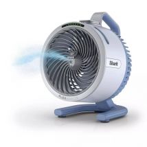 Ventilador Nebulizador Portátil Shark Flexbreeze HydroGo, Azul - Nuevo
