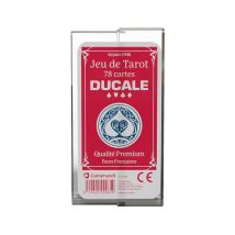 Ducale - Jeu de tarot moderne avec boîte en plastique durable