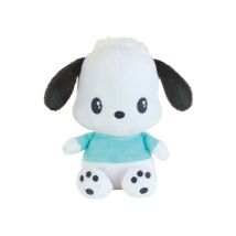 Peluche JEMINI Pochacco 13 cm peluche oficial Sanrio muy suave Blanca - Nuevo