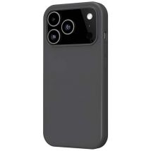 Coque en Silicone pour iPhone 17 Pro Compatible MagSafe Noir