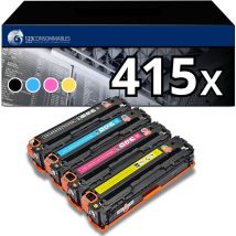 123CONSUMMABLES - 415X - Toner compatibile con HP 415X 415A Color Laserjet Pro MFP M479fdw M479dw M479fnw M479fdn M479 M454dw M454dn M454 W2030X 