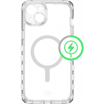 Coque renforcée MagSafe iPhone 15 Suprem Clear 4.5m Transparente - Certifié GRS Itskins