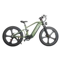 Bicicleta Eléctrico PULUMA PE900 | Velocidad Máx 25 km/h | Autonomía 60 km | Motor 500W*2 | Batería 52V 20Ah | Neumáticos de 26 Pulgadas - Nuevo