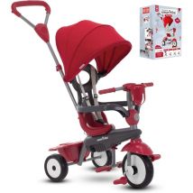 Triciclo SmarTrike Breeze Plus Rojo - 4 en 1 para niños - Nuevo