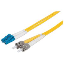 Intellinet 516952 câble InfiniBand et à fibres optiques 3 m LC ST Jaune